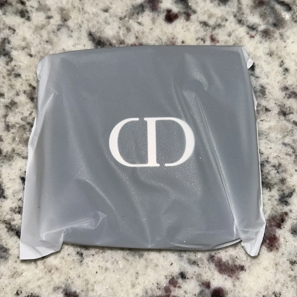 DIOR NIB MATTE BLACK COMPACT MIRROR AND LIP BUNDLE